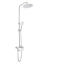 Душова система універсальна Qtap Taurus на три споживача (з виливом) QTTAU111CRM45665 Chrome, Хром