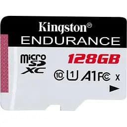 Карта пам'яті Kingston 128GB microSDXC High Endurance UHS-I U1 A1 SDCE/128GB [82576]