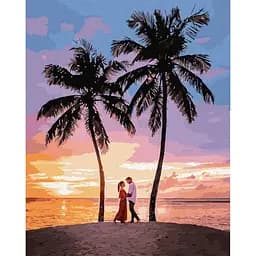 Картина по номерам Ideyka Райское свидание KHO4816 40х50 см