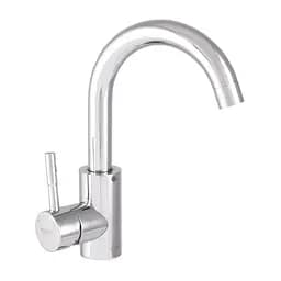 Змішувач для умивальника Haiba SUS 001-C HB3893 Нержавіюча сталь