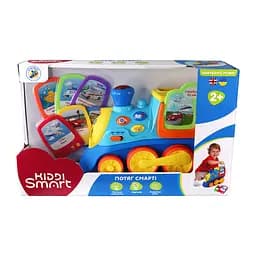 Игрушка интерактивная двуязычная KIDDI SMART Поезд Смарты, украинский и английский