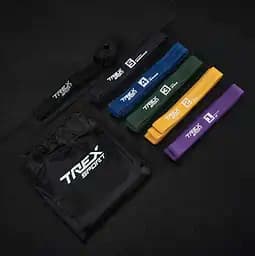 Набір резинок для фітнесу Trex Sport TX-005PBA 5в1 set A - мініатюра 2