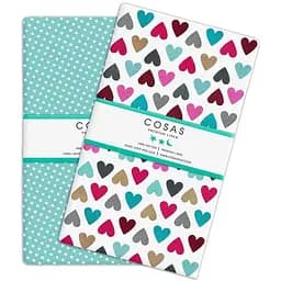 Набір наволочок Cosas Mint Love 40х60 см (SetPillow_Love_DotsMint_40х60)