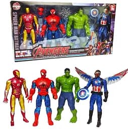 Игровой набор Avengers: Age of Ultron 4 супергероя Marvel Мстители фигурки