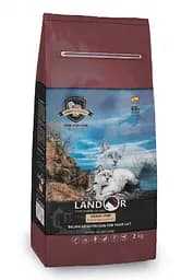Сухий корм Landor GRAIN FREE TURKEY & POTATO 2 кг беззерновий корм для дорослих котів індичка батат