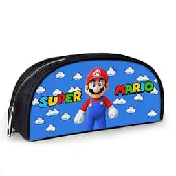 Пенал шкільний з принтом Супер Маріо 23х10х8 см з принтом для хлопчика (3804)
