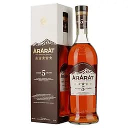 Уценка. Бренди Арарат 5 звезд, 40%, 0,5 л (34563)