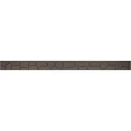 Декоративний бордюр для саду MultyHome цеглини 9х2х120 см сіро-коричневий (209480)