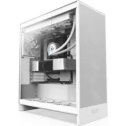 Корпус NZXT H7 Flow White без БЖ ( см-H72FW-01)
