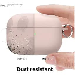 Чохол Elago Silicone Hang Case Lovely Pink for AirPods Pro 2nd Gen рожевий (EAPP2CSC-ORHA-LPK) - мініатюра 2