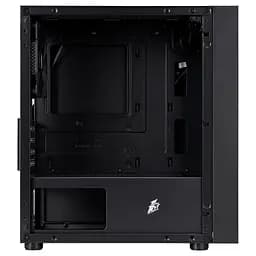 Корпус 1stPlayer B5-M-BK-3F Black без БП (B5-M-BK-3F) - мініатюра 6