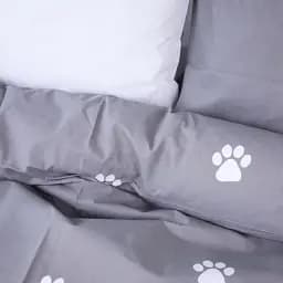 Пододеяльник MirSon 17-4737 Cat's paws Ranforce Elite 175х210 см (2200008926878)