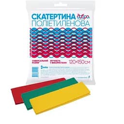 Скатертина поліетиленова Добра Господарочка 150х120 см 1 шт. в асортименті