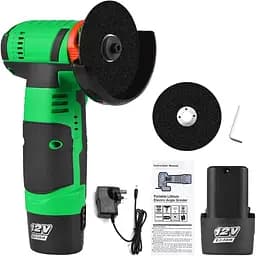 Sunydog 12V акумуляторна кутова шліфувальна машина набір інструментів портативна літієва електрична кутова шліфувальна машина