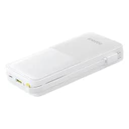 Зовнішній акумулятор Baseus Bipow 2 Digital Display Power Bank With Built-in USB-C Cable 20000mah 20W Moon White (P10077101213-01) - мініатюра 6