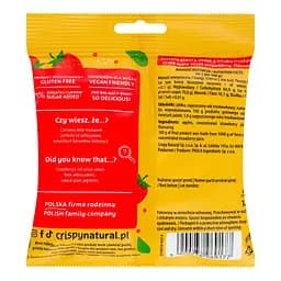 Чипси фруктові Crispy natural Яблуко зі смаком полуниці 18 г - мініатюра 2