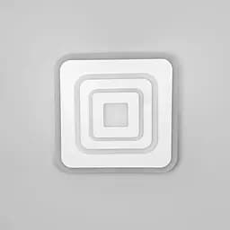 Cвітильник LED з матовим акрилом білого кольору 35х35 см | Line F | Арт. 2234-350 WT