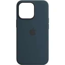 Чохол Epik Silicone Case Full Protective AA для Apple iPhone 14 Plus 6.7 Синій/Abyss Blue