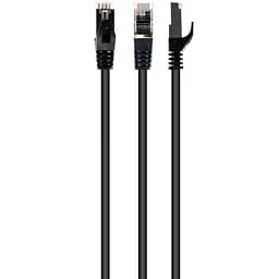 Патч-корд Cablexpert UTP 5Е Black 5 м (PP6A-LSZHCU-BK-5M)