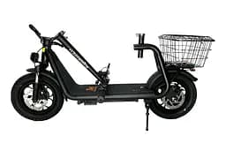 Електросамокат KUGOO Kirin C1+ Plus 18Ah 1000W з сидінням та посиленою корзиною - мініатюра 10