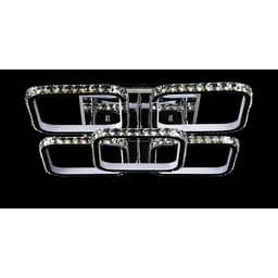 Стельова LED люстра з пультом і нічником Splendid-Ray 30-4023-44