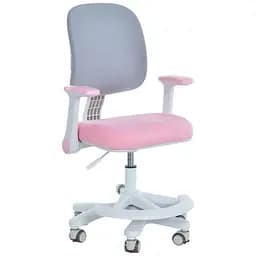 Детское кресло Bambi M 6174 с подлокотниками подножкой и регулировкой высоты розовое