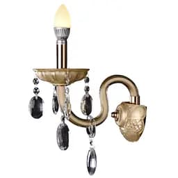 Бра Brille BCL-382W/1 настенное накладное хрустальное свеча классическое E14