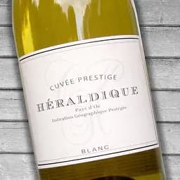 Вино Heraldique Blanc Cuvee Prestige біле сухе 0.75 л - мініатюра 2