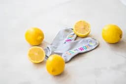 Набір шкарпеток 3 пари короткі з принтом Don`t worry, Be happy безшовні ORGANIC cotton JILL ANTONY 38-40 - мініатюра 3
