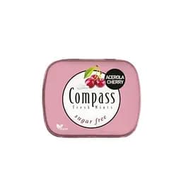 Льодяники Compass зі смаком вишні без цукру 14 г