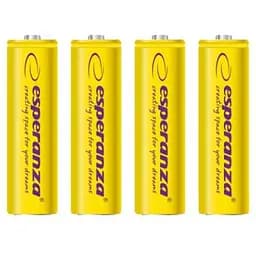 Акумулятор Esperanza AA 2000mAh Ni-MH * 4 yellow (EZA104Y)