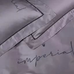 Комплект постільної білизни MirSon Imperial Tencel №06 Gray 2 х 143 x 210 см (2200010755299) - мініатюра 4