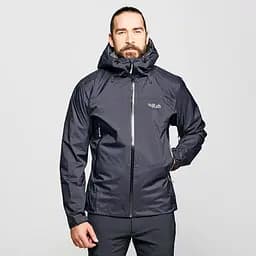 Куртка Rab Downpour Plus Jacket XL Чорний