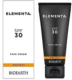 Захисний крем для обличчя Bioearth Elementa SPF30 Face Cream 50 мл - мініатюра 2