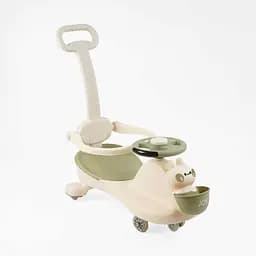 Каталка-толокар JOY, колеса PU зі світлом, музика та світло, захисний бампер, батьківська ручка, LD-396-58