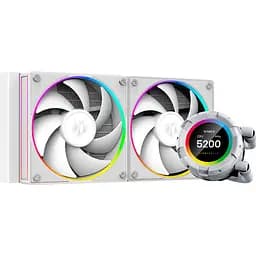 СВО ID-Cooling Space LCD SL240 White (SL240 WHITE)