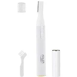 Тример для брів Adler AD 2934 з лезом із нержавіючої сталі та зручним корпусом для зберігання White