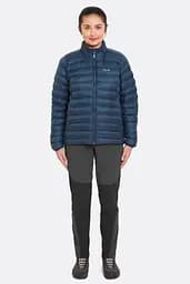 Куртка жіноча утеплена Rab Cirrus Jacket Womens 10 Чорний - мініатюра 7