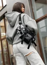 Сумка бананка велика поясна Sambag 38х21 см sum0023766 - мініатюра 5