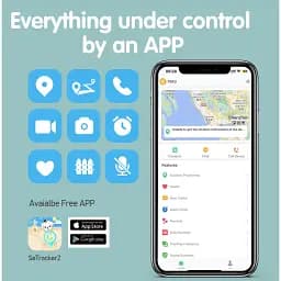Смарт годинник-телефон дитячі Wonlex KT31 4G з камерою WI-FI GPS SIM-картою Pink (16996) - мініатюра 11