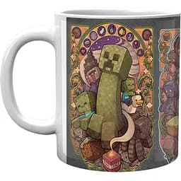 Кружка GeekLand Minecraft Майнкрафт Стив И Криперы MС.02.368