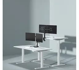 Кронштейн настольный для двух мониторов 17-32 дюйма OfficePro OPMA-102 Black - мініатюра 16