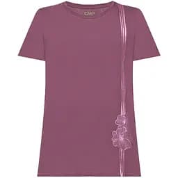 Футболка CMP Women's T-Shirt in Organic Cotton Plum S (1097-33F7766-C904 38)