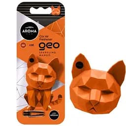 Ароматизатор в авто Aroma Car Geo Cat Polymer Sparkling Mango (5904224120597)