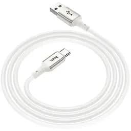 Кабель TPE с металлическими штекерами HOCO X66 Howdy USB - Type-C 1 метр