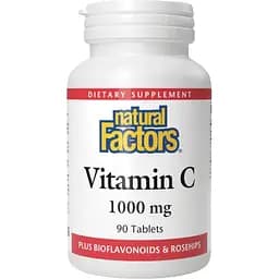 Вітаміни Natural Factors Vitamin C 1000 мг 90 пігулок