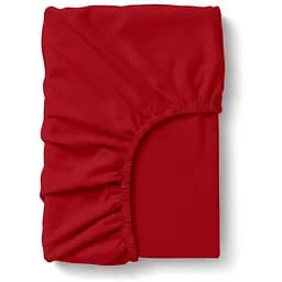 Простынь Cosas на резинке в детскую кроватку 60х120 фланель burgundy, красный (Flannel_55Burgundy_60x120x12)