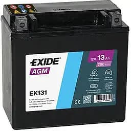 Акумулятор Exide Start-Stop Auxiliary EK131 (+/-) 6СТ-13Ah 200CCA