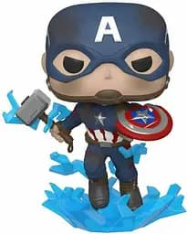 Фигурка Funko Pop Captain America Broken Shield and Mjolnir Капитан Америка c молотом Мьельнир 10 см CA 573