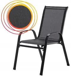 Комплект садових меблів Garden Line Sofa Black - мініатюра 5
